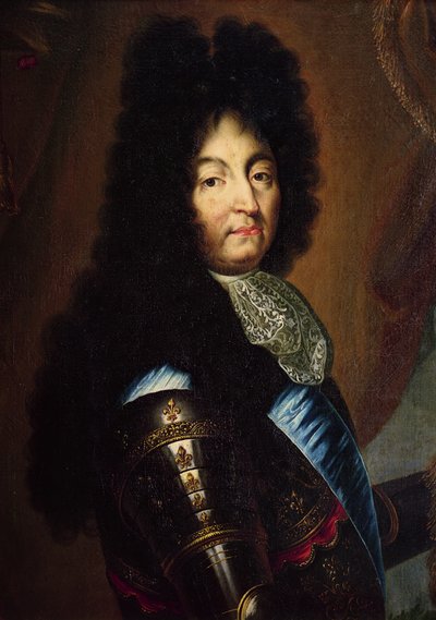 Louis XIV (1638-1715) by Hyacinthe Francois Rigaud